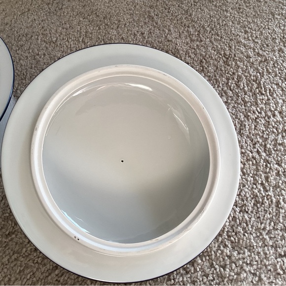 Vintage Dansk Bistro Christianshavn Blue Lg Casserole/Dutch Oven w/ Lid - Picture 3 of 11